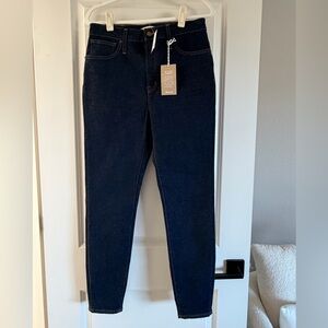 Madewell Women's Deep Indigo Skinny Jeans